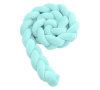 Coussin décoratif enfant TOTSY BABY - modèle tressé Menthe - 300 cm