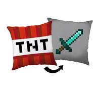 Coussin décoratif - JERRY FABRICS - Minecraft Épée TNT - 40 x 40 cm - Multicolore - Intérieur