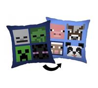 Coussin décoratif - Minecraft - Bad Mobs - 40x40 cm - Multicolore - Enfant