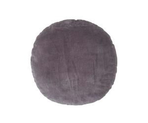 Coussin décoratif - Noname - Rond - Velours - Gris foncé - 40 cm