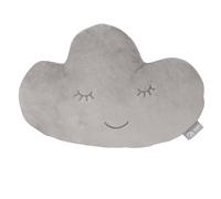 Coussin décoratif nuage pour chambre d'enfant roba style gris argenté TU