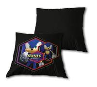 AYMAX Coussin Sonic Prime avec poche 35x35 cm Noir