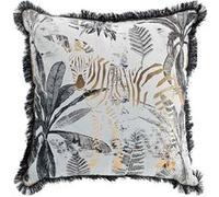 Coussins Douceur d intérieur ZEBRION Blanc 45x45 cm