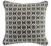 coussin dehous compr passepoil 40 x 40 cm coton imprime metallise esmina Imprimé