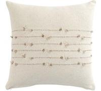 Coussin Déco "Golden Sunset" 40x40cm Naturel