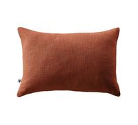 Coussin Déhoussable 40 x 60 cm - 100% coton Sixtine Terracotta