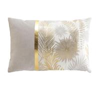 Douceur d'Intérieur – Coussin déhoussable Melisse – 40 x 60 cm – Coton/Polyester imprimé