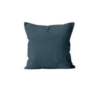 Soleil d'ocre, Alix Coussin déhoussable Polyester Bleu Celadon 40x40 cm