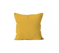 Soleil d'ocre, Alix Coussin déhoussable Polyester Jaune radieux 40x40 cm