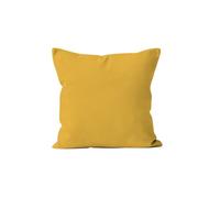 Soleil d'ocre, Alix Coussin déhoussable Polyester Jaune radieux 40x40 cm