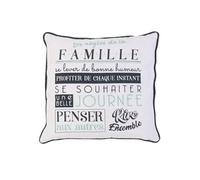 FAMILY - Coussin Déhoussable 40x40cm Belle Journée -