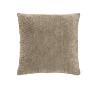 Douceur d'Intérieur Coussin déhoussable Leo 45 x 45 cm Velours chenillé Sable Conforme à la structure demandée, en français et <100 caractères.