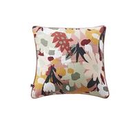 Coussin Déhoussable 45x45cm Gaze de Coton Imprimé Rose Imprimé Floral - SARAH - ALTOBUY Rose G