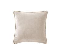 HARRIS - Coussin Déhoussable 45x45cm Velours de Coton Coloris Pampa - Altobuy G