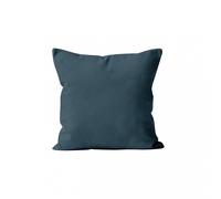 Soleil d'ocre, Alix Coussin déhoussable Polyester Bleu Celadon 60x60 cm