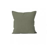 Coussin déhoussable 60x60 cm ALIX kaki, par Soleil d'ocre