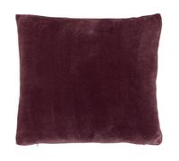 Coussin déhoussable en Flanelle 38 x 38 cm ""Ollis"" - Ollis Parme -