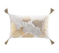 Douceur d'Intérieur – Coussin déhoussable Melisse – 30 x 50 cm Coton/Polyester Imprimé Multicolore