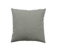 - Coussin uni effet Bachette déhoussable - 40 x 40 cm - Gris
