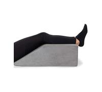 Coussin d'élévation des jambes - Dessus en mousse à mémoire de forme - Repose-jambes haute densité - Soulage et récupère les blessures au pied et à la cheville, les douleurs aux jambes, aux hanches et