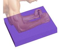Coussin d'entraînement stable pour salle de sport, design antidérapant, coussin d'exercice confortable avec poignée autour des squats de planches, yoga posant une panne