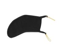 Coussin D'épaule pour Violon 1 Pièce en Coton et Caoutchouc Noir