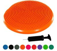 Coussin d'équilibre et d'assise gonflable MOVIT - Orange - Pour exercices de renforcement et posture