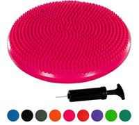 Coussin d'équilibre et d'assise gonflable MOVIT - Rose - 33cm - PVC - Fitness - Antidérapant