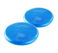 Coussin d'équilibre fitness - NEWGEN MEDICALS - Rond - 33 cm - Bleu - Pack de 2