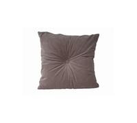 Present Time - Coussin design carré en velours Luxurious - Gris - Luxurious Gris G
