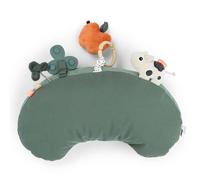 Coussin d'éveil Tummy time Tiny farm Vert