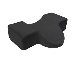Coussin d'extension de cils - Coussin de cou de cils, Oreiller à mémoire de forme incurvé, Coquilles de soutien en flanelle confortables, Accessoires de soulagement du stress musculaire | Pour