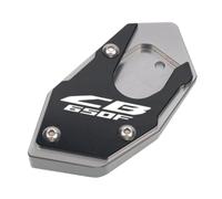 Coussin D'Extension De Moto For CB650F CBR650F CB CBR 650F 2014 2015 2017 CNC Kickstand Foot Side Stand Extension PAD Plaque De Support(CB650F Titanium)