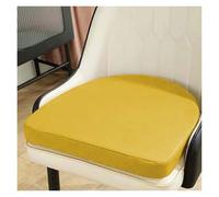 Coussin d'extérieur en Forme de U for chaises de Jardin, balançoires de Patio et sièges de Cuisine(Yellow,50 * 50 * 5cm)