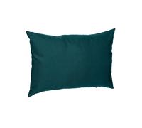 Hespéride – Coussin déco d'extérieur Korai – Polyester 30 x 50 cm – Bleu canard