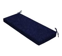 Coussin d'extérieur rectangulaire imperméable de rechange résistant à la décoloration pour balançoire de porche, cour, porche, jardin, fête, balcon, terrasse