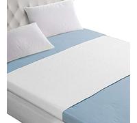 Coussin d'incontinence lavable avec plis - Couvre-matelas imperméable Coussin réutilisable pour l'incontinence et la faiblesse de la vessie (86 x 132 cm)