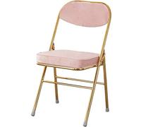 Coussin d'intérieur pliable de luxe - Dossier en flanelle épaisse portable et confortable pour restaurants et salles de séjour - Supporte jusqu'à 150 kg - Chaise visiteur idéale