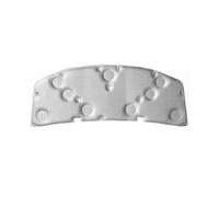 Coussin d'isolation acoustique Coussinet Isolant En Coton Pour Capot Avant Avec Clip Tapis Insonorisant En Mousse Pour Benz Pour Classe A W177 A200 A180 2019 2020 2021(Silver)