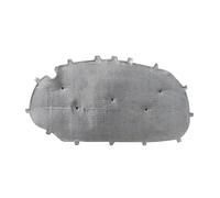 Coussin d'isolation phonique pour capot avant de voiture, en coton, insonorisant et thermique, Compatible Pour Volkswagen Golf 6 GTI(Aluminum)