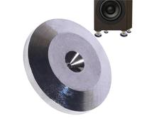 Coussin d'isolation pour haut-parleur, pieds d'isolation - Pieds de haut-parleur antidérapants en cuivre pour une clarté audio, amélioration du son de cinéma, haut-parleurs domestiques et caissons de
