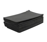Coussin d'isolation Tapis D'isolation Thermique Insonorisant De 5 Mm Pour Voiture Et Fourgonnette Isolation Phonique Du Capot Accessoire Silencieux Pour D’Isolation Acoustique pour Voitures(10pcs)