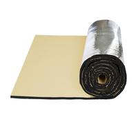 Coussin d'isolation Tapis Isolant Pour Pare-feu De Voiture 200 X 50 Cm 10 Mm D'épaisseur Insonorisant Pour Silencieux D'échappement Capot Porte Moteur D’Isolation Acoustique pour Voitures