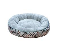 Coussin donut classique pour chien Nobby Pet Tonis Bleu 50x15 cm