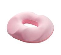 Coussin Donut - Coton 40X10Cm 350G | Oreiller de siège ergonomique avec antidérapant | Coussin orthopédique de soulagement du coccyx pour hémorroïdes | Grossesse post-partum Bureau Voiture Utilis