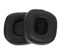 Coussin d'oreille de Rechange pour Casque Major 3 Noir | Simili Cuir et Écume, Flexible et Confortable, Remplacement pour Coussinets Perdus ou Cassés, Fixation Rapide
