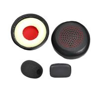 Coussin d'oreille en cuir protéiné compatible avec 8400 8410 8420 | Oreillettes perforées, installation à la main, confort à la maison