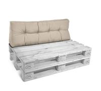 Coussin dorsal Coussin pour palette Outdoor Eco Style, 120x40cm, Beige