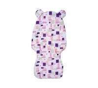 Coussin double face lavable en machine en coton antidérapant pour poussette, chaise haute, accessoire pour poussette