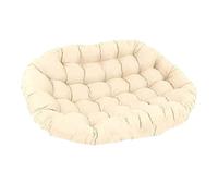 Coussin double imperméable pour chaises d'extérieur, coussin épais pour chaise suspendue, patio et jardin, coussin confortable pour une relaxation ultime